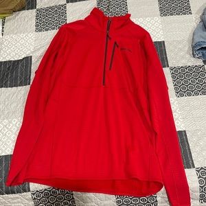 Brand: Patagonia. Color: red. Light jacket. Never been worn